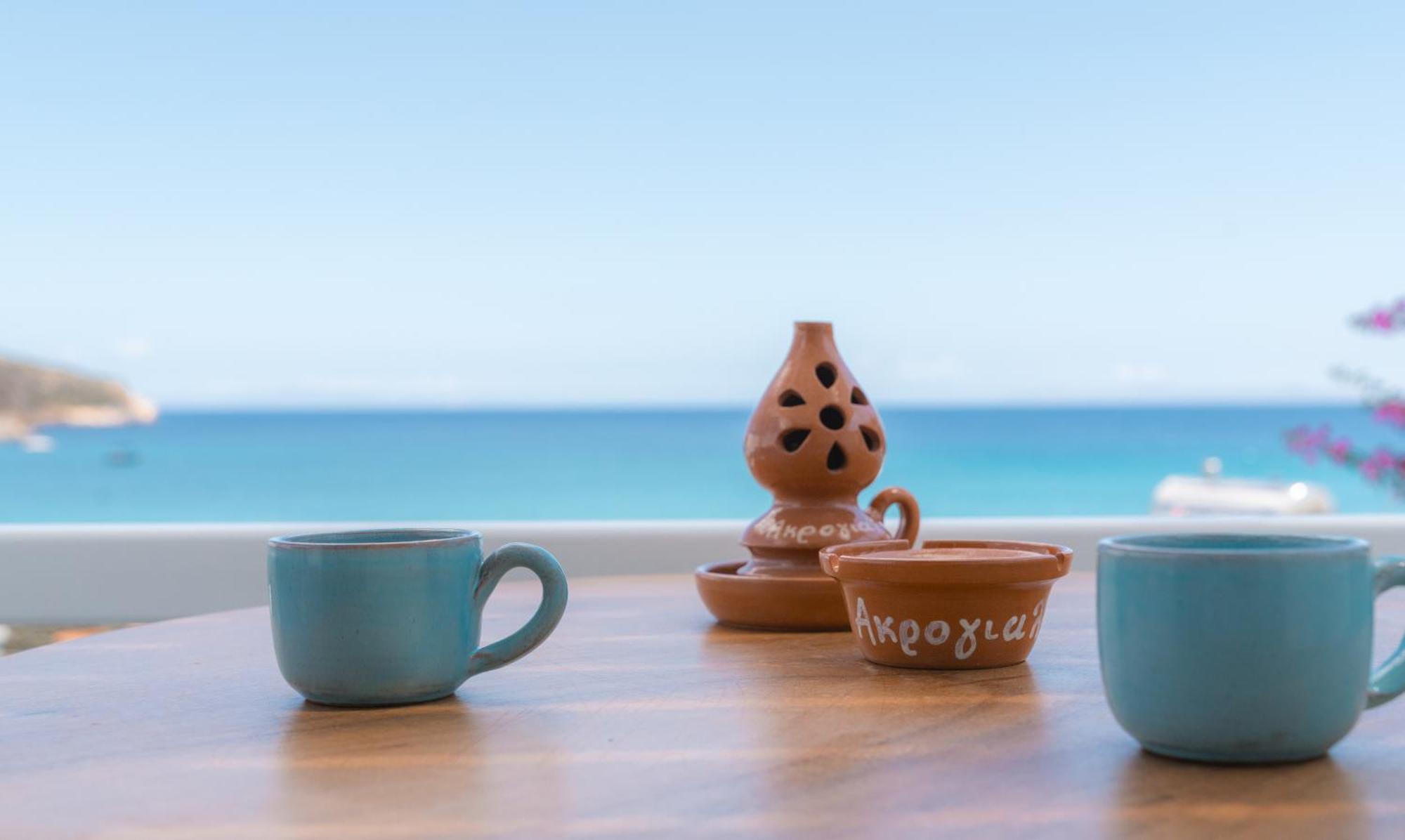 Akrogiali Pension Platis Gialos  ภายนอก รูปภาพ