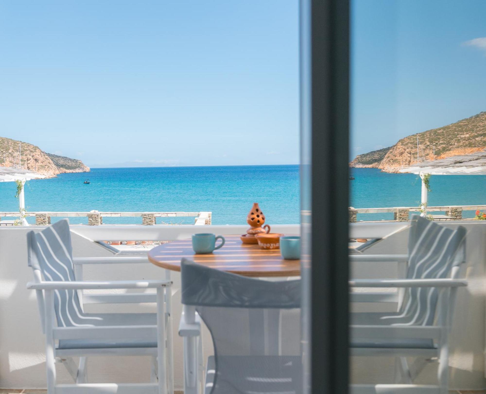 Akrogiali Pension Platis Gialos  ภายนอก รูปภาพ