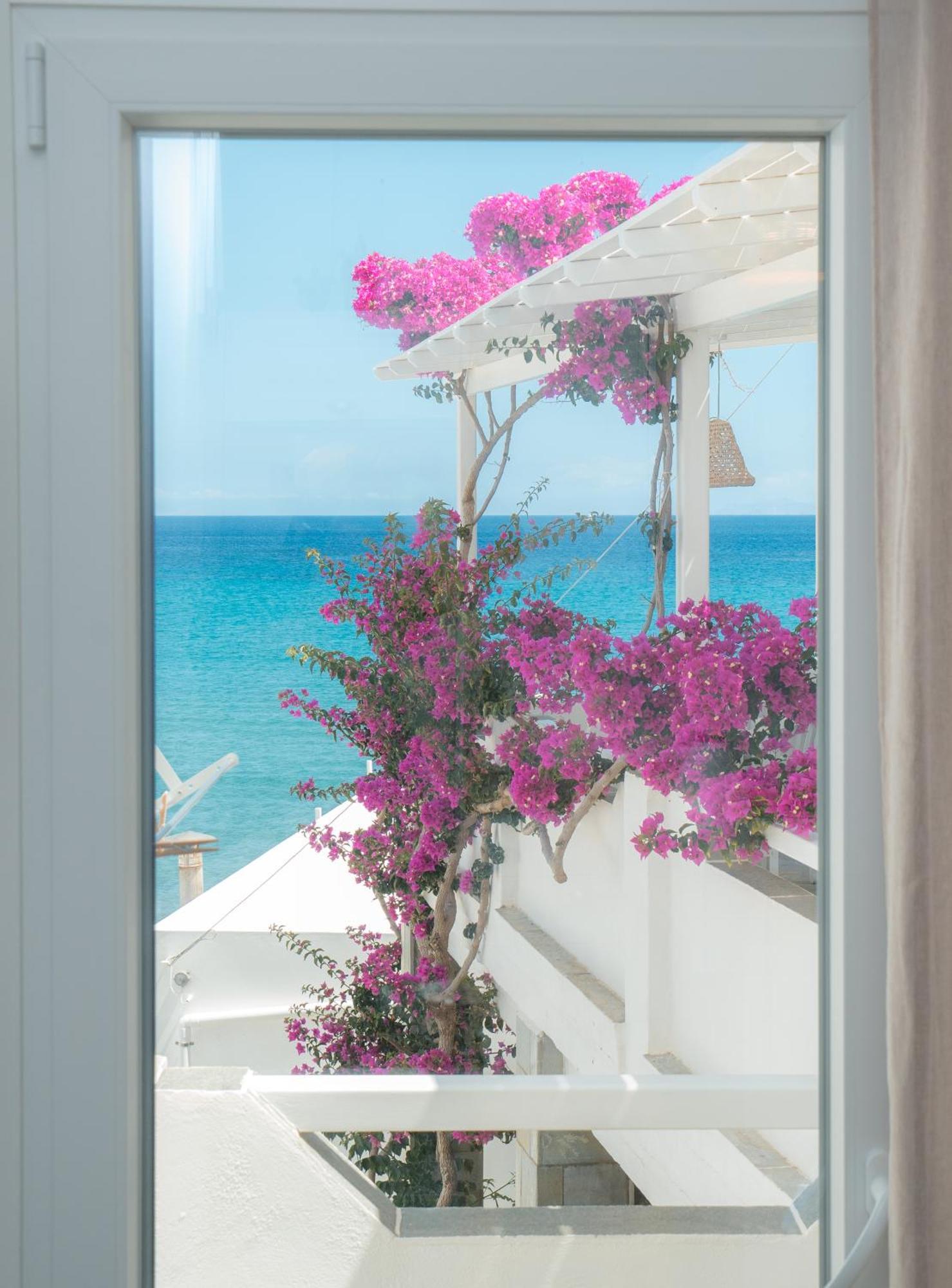 Akrogiali Pension Platis Gialos  ภายนอก รูปภาพ