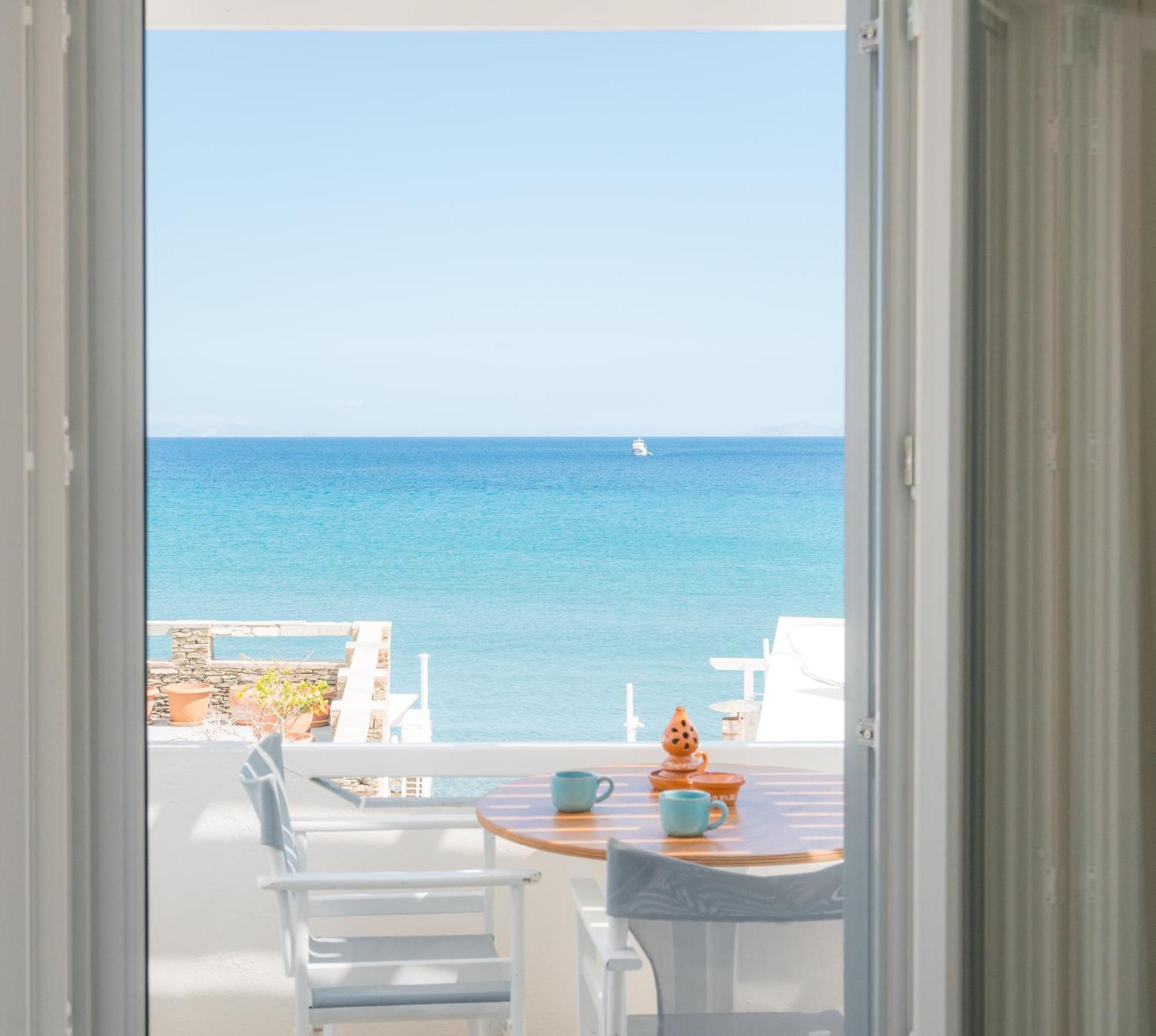 Akrogiali Pension Platis Gialos  ภายนอก รูปภาพ