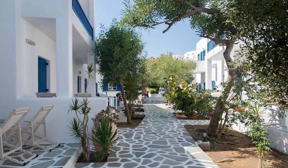 Akrogiali Pension Platis Gialos  ภายนอก รูปภาพ
