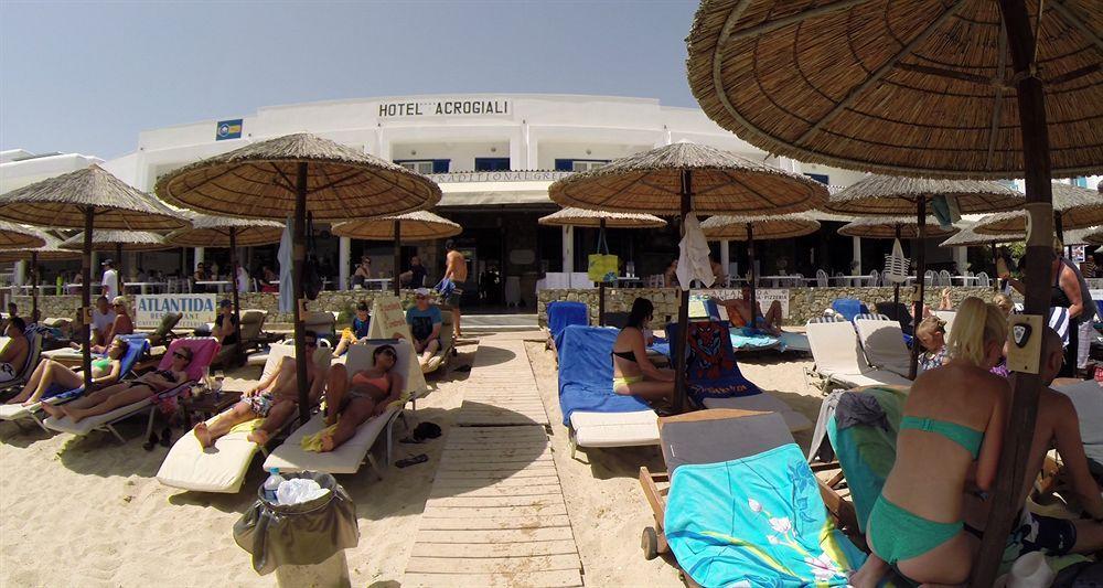 Akrogiali Pension Platis Gialos  ภายนอก รูปภาพ