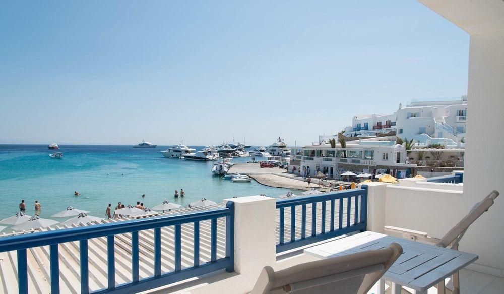 Akrogiali Pension Platis Gialos  ภายนอก รูปภาพ