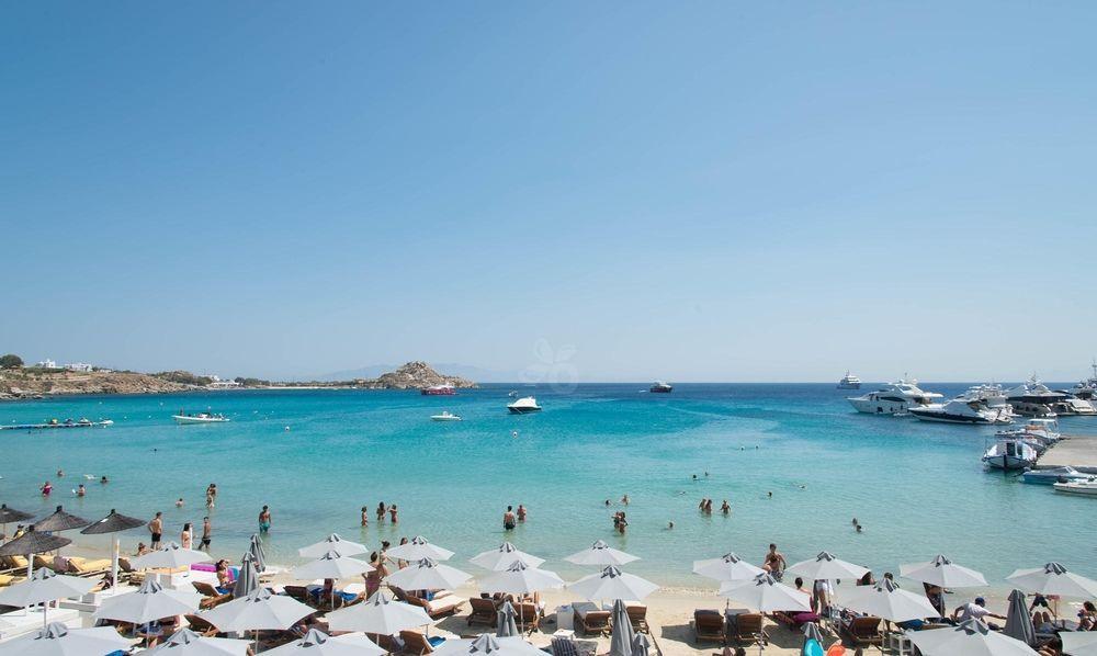 Akrogiali Pension Platis Gialos  ภายนอก รูปภาพ